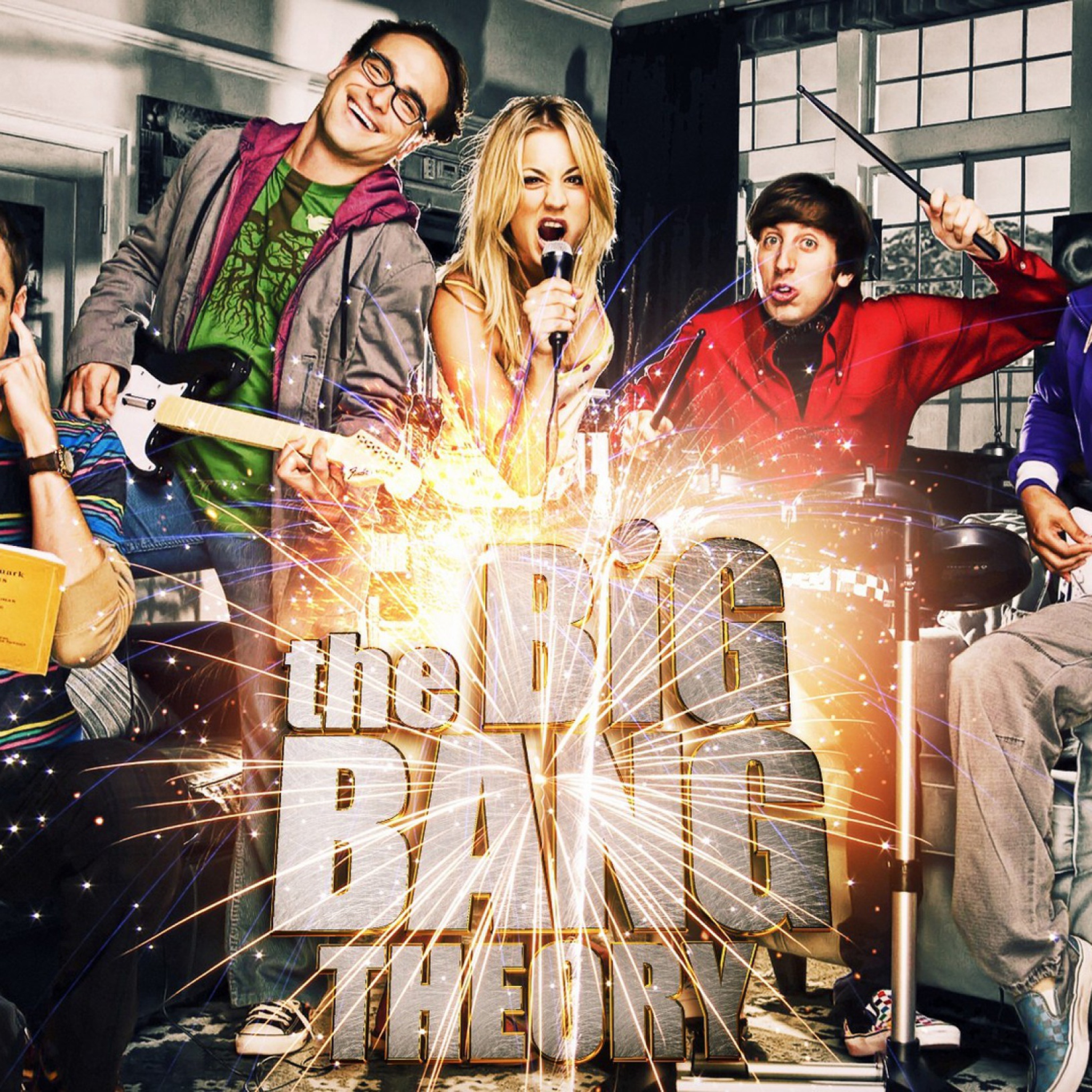 Fondo de pantalla Big Bang Theory 2048x2048