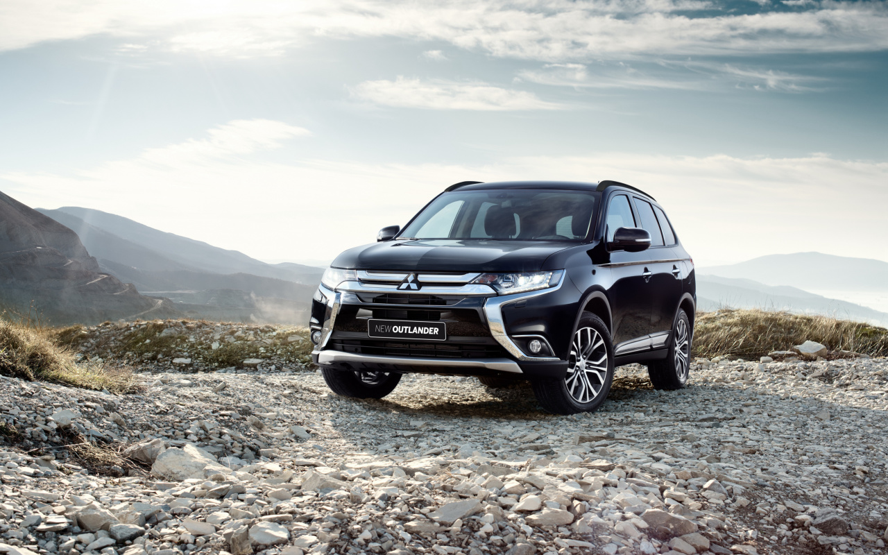 Mitsubishi Outlander BR spec 2015 wallpaper 1280x800