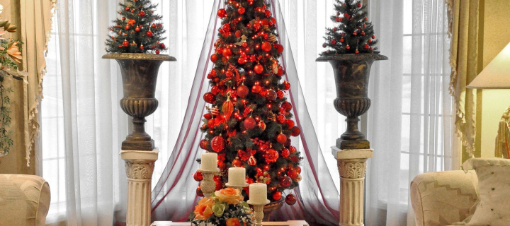 O Christmas Tree wallpaper 720x320