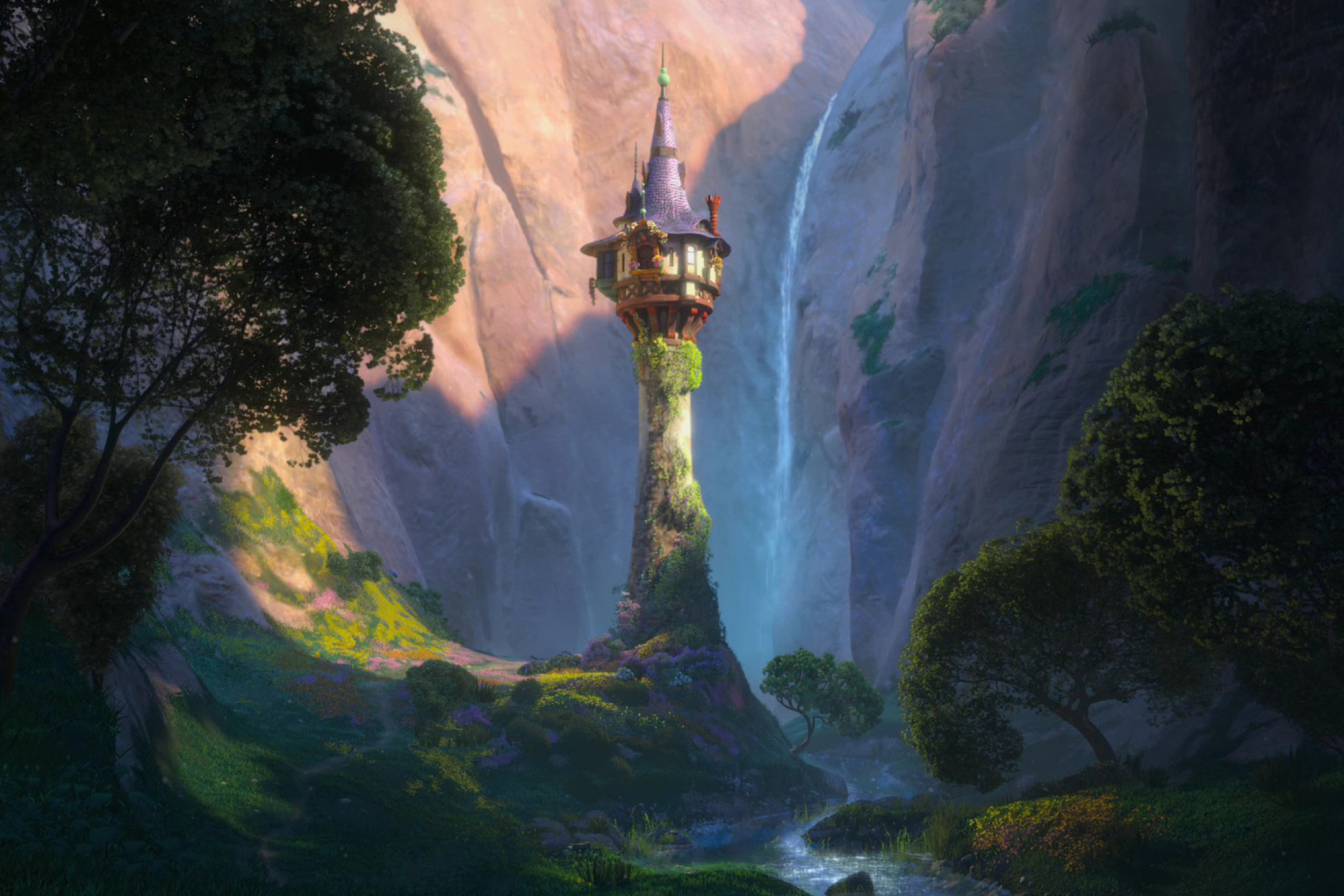Tangled Tower wallpaper 2880x1920