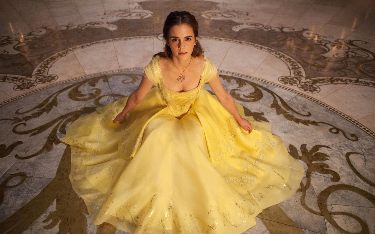 Обои Emma Watson in Beauty and the Beast 1280x800