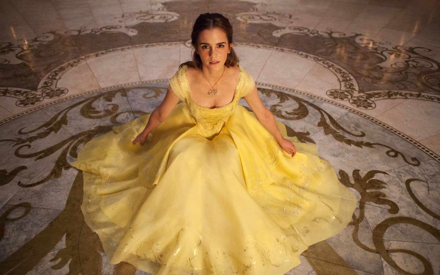 Fondo de pantalla Emma Watson in Beauty and the Beast 1440x900