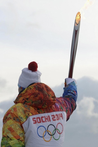 Das Sochi 2014 Olympic Winter Games Wallpaper 320x480