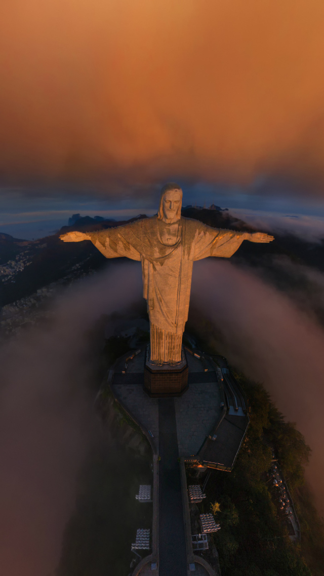 Das Symbol Of Rio De Janeiro Wallpaper 640x1136