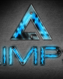 Das Aimp player Wallpaper 128x160