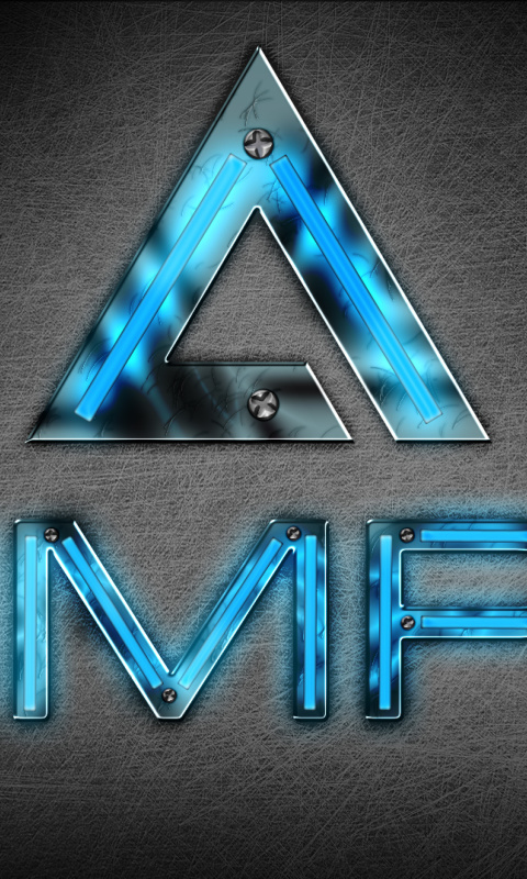 Aimp player wallpaper 480x800