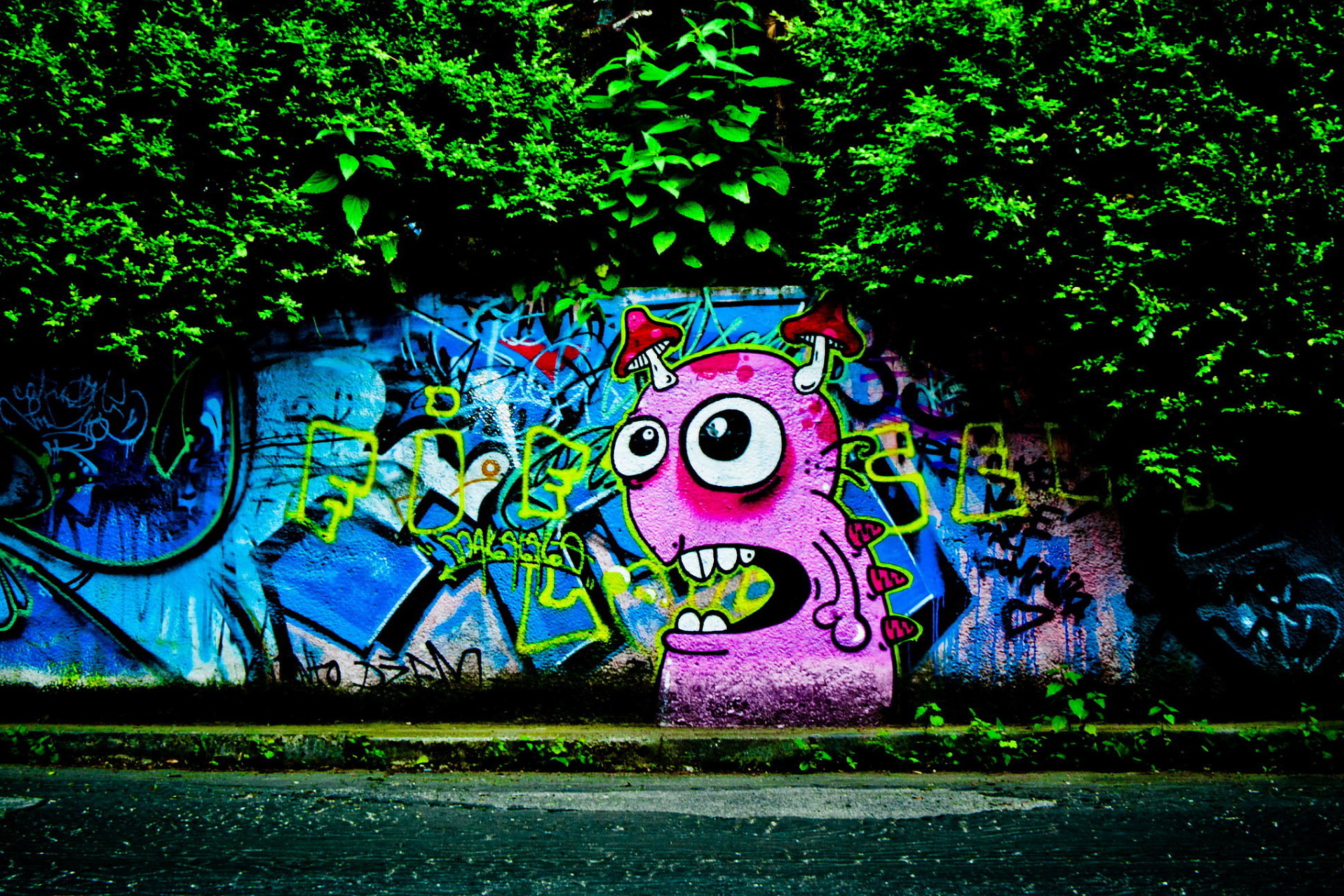 Das Graffiti Wallpaper 2880x1920