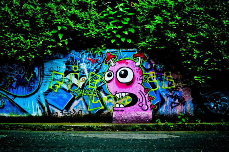 Das Graffiti Wallpaper