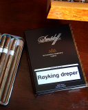 Обои Davidoff and Cohiba Cigars 128x160