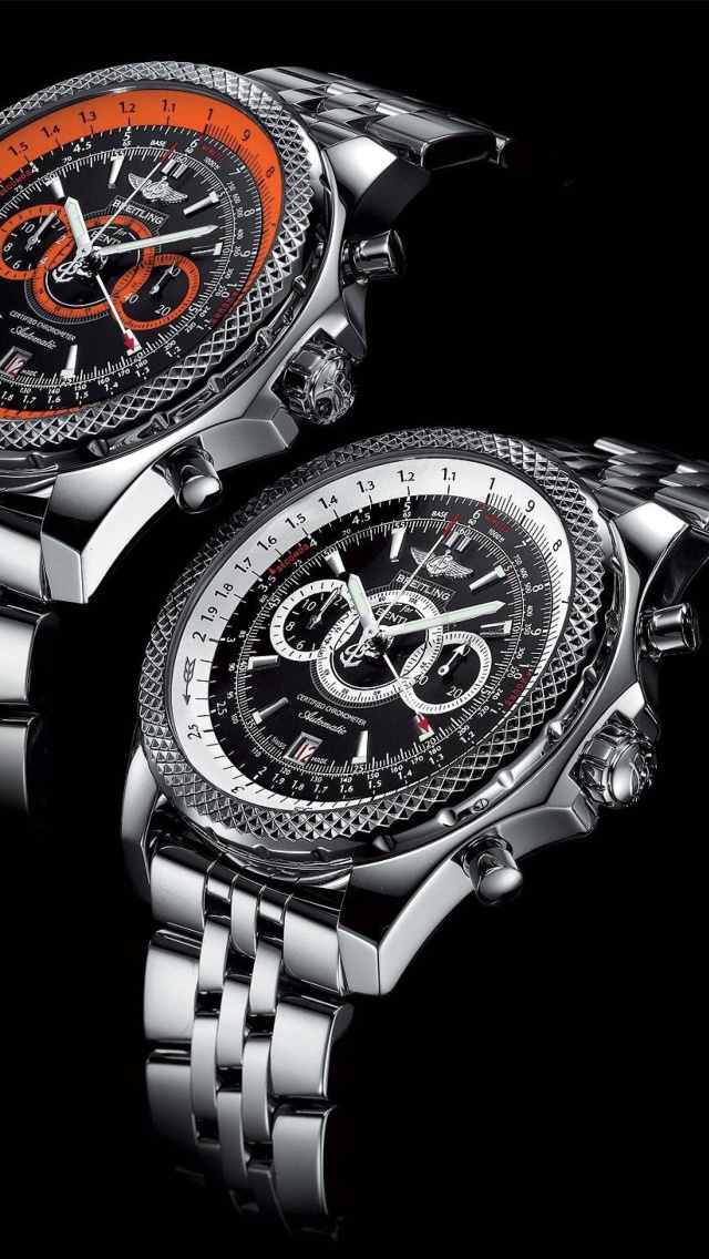 Fondo de pantalla Breitling for Bentley Watches 640x1136