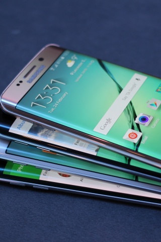Das Galaxy S7 and Galaxy S7 edge from Verizon Wallpaper 320x480