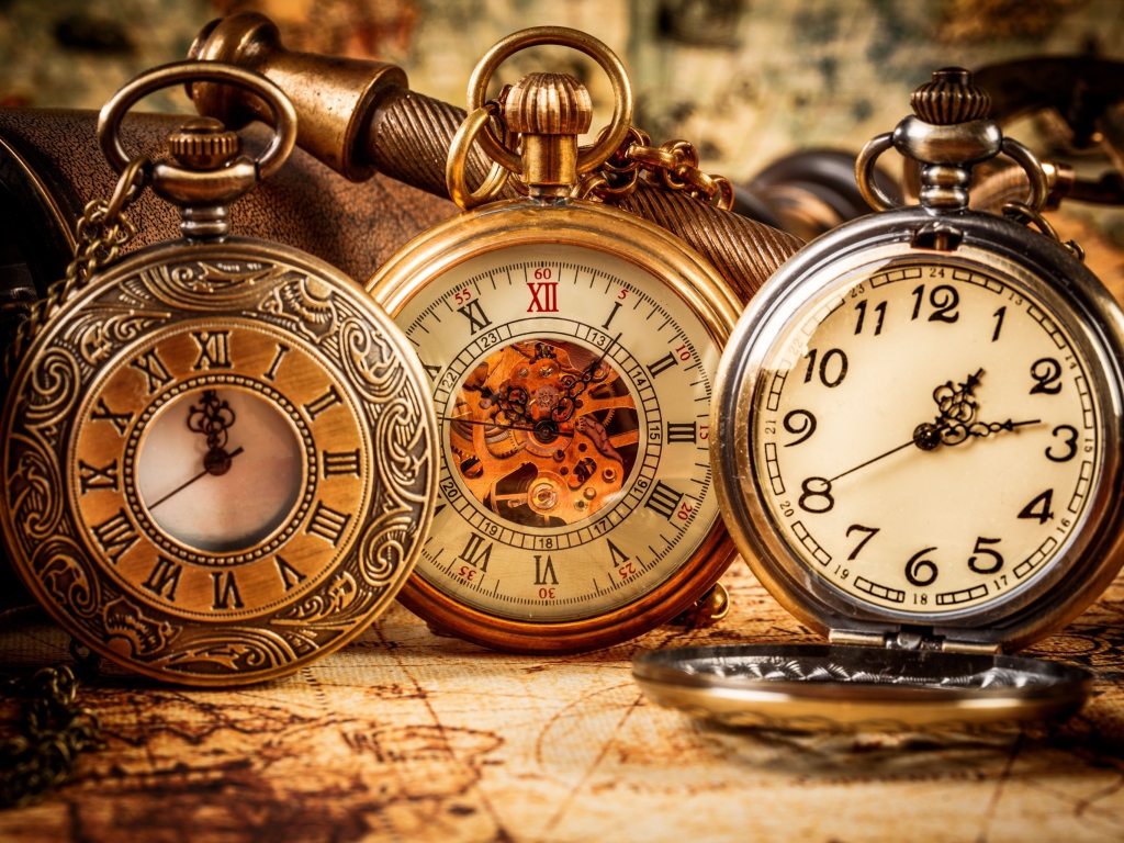 Time And Clocks wallpaper 1024x768