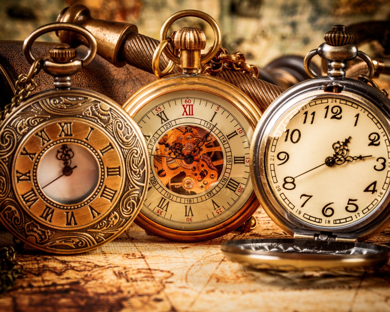 Das Time And Clocks Wallpaper 1280x1024