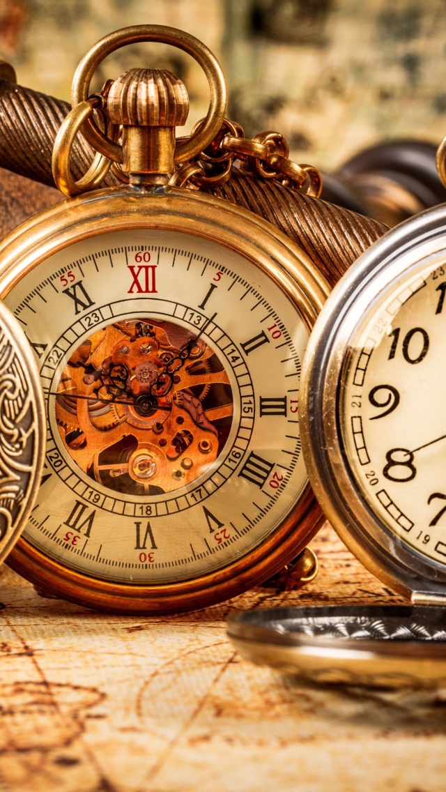 Time And Clocks wallpaper 640x1136