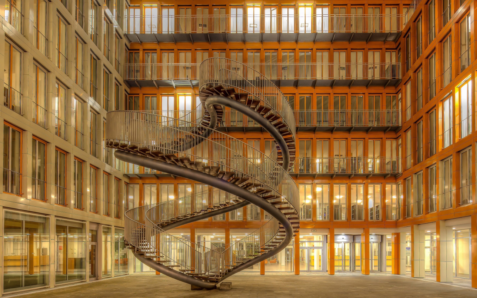 Обои Library in Munich, Germany 1920x1200