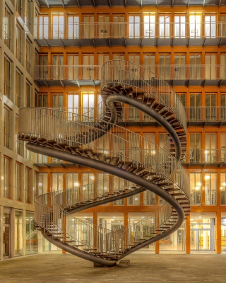Kostenloses Library in Munich, Germany Wallpaper für 240x320
