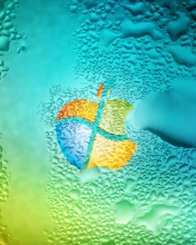 Screenshot №1 pro téma Windows Logo Ripple 176x220