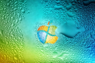 Kostenloses Windows Logo Ripple Wallpaper für Android, iPhone und iPad