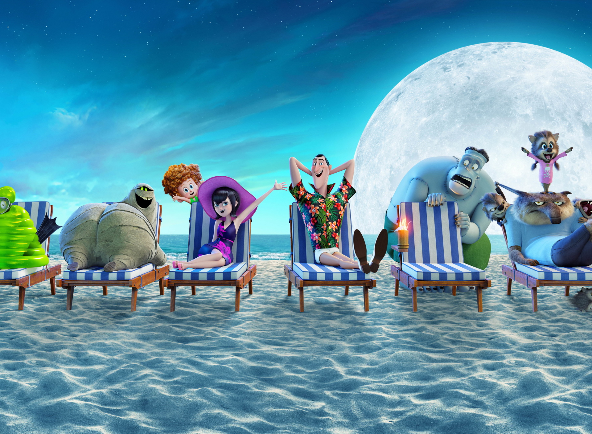 Hotel Transylvania 3 Summer Vacation wallpaper 1920x1408