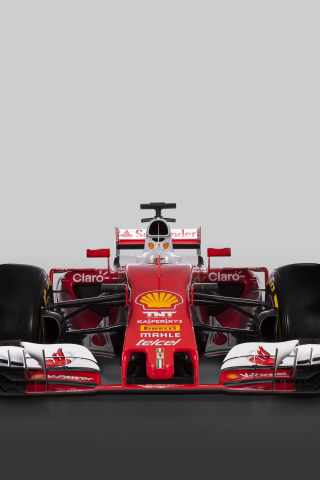 Das Ferrari Formula 1 Wallpaper 320x480