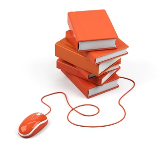 Books And Mouse sfondi gratuiti per 1024x1024