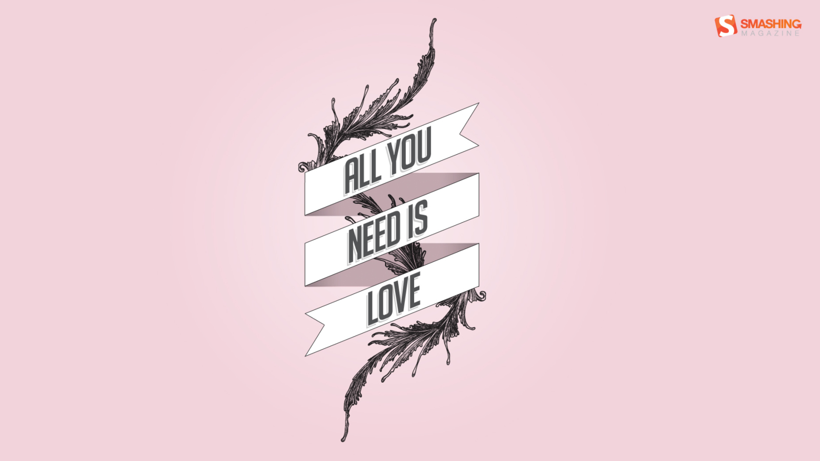 Das All You Need Is Love Wallpaper 1600x900