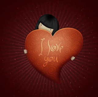 I Love You, Boy - Obrázkek zdarma pro iPad mini 2