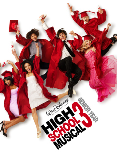 Sfondi High School Musical 3: Senior Year 240x320