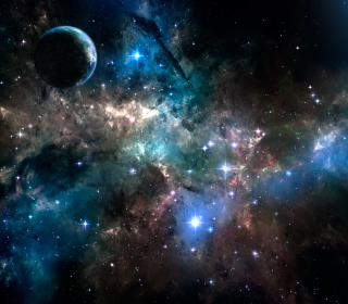 Free Deep Dark Space Picture for iPad 3