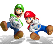 Mario And Luigi wallpaper 176x144