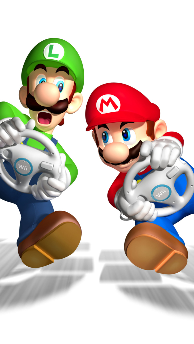 Sfondi Mario And Luigi 640x1136