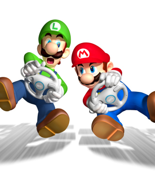 Картинка Mario And Luigi для телефона и на рабочий стол Nokia X3