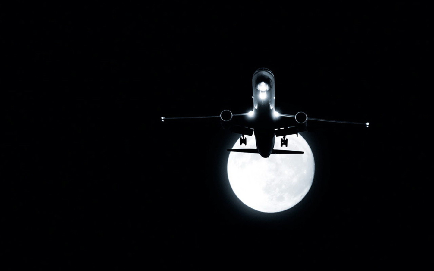 Обои Night Flight 1440x900