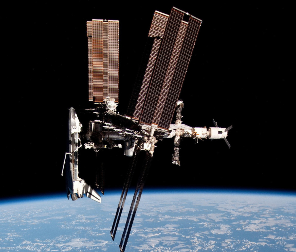 Обои International Space Station 1200x1024
