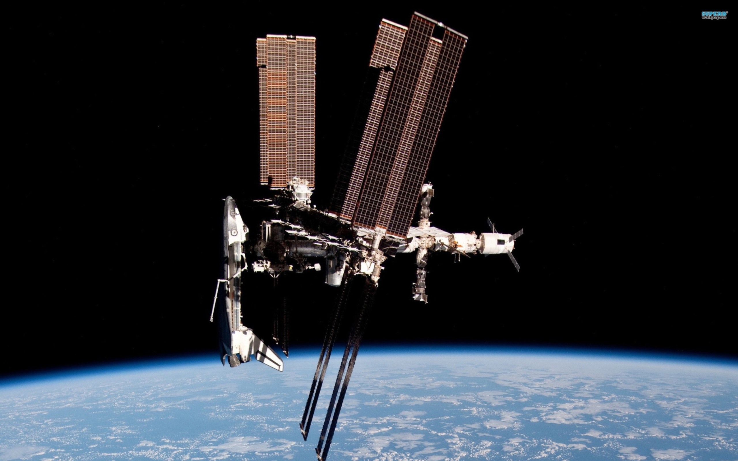 Das International Space Station Wallpaper 2560x1600