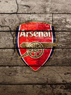 Wooden Arsenal Badge screenshot #1 240x320