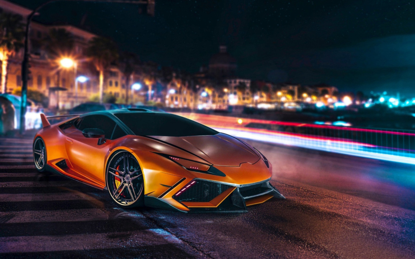 Fondo de pantalla Lamborghini Huracan LP610 4 Spyder 1680x1050