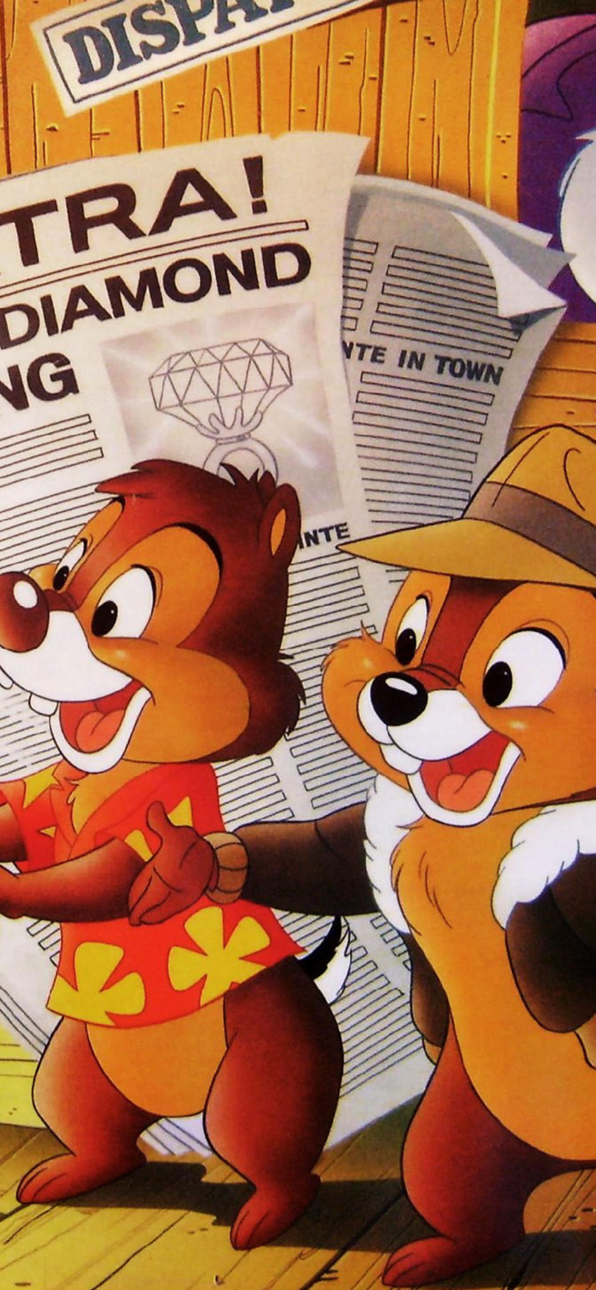 Screenshot №1 pro téma Chip and Dale Rescue Rangers 1170x2532