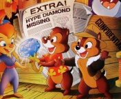 Das Chip and Dale Rescue Rangers Wallpaper 176x144