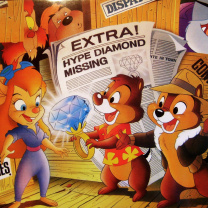 Обои Chip and Dale Rescue Rangers 208x208
