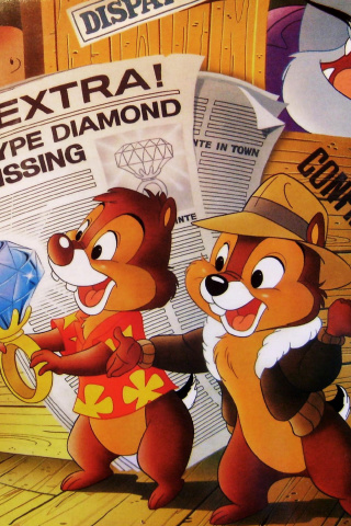 Chip and Dale Rescue Rangers wallpaper 320x480
