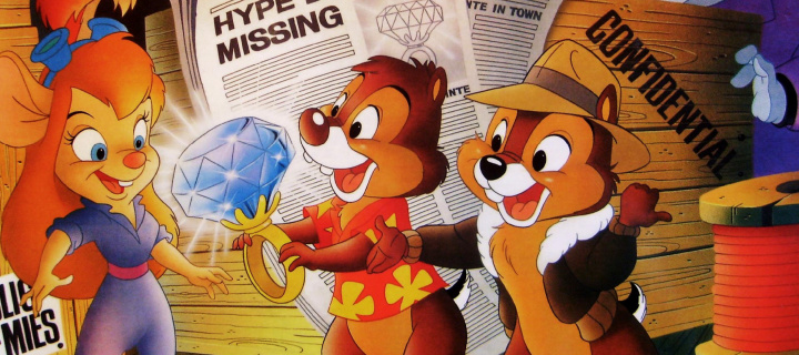 Chip and Dale Rescue Rangers wallpaper 720x320