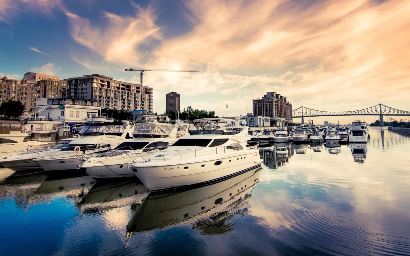 Fondo de pantalla Luxury Yachts In Nice 1440x900