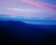 Blue And Pink Sky wallpaper 220x176