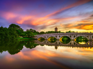 Chinese Garden Singapore wallpaper 320x240