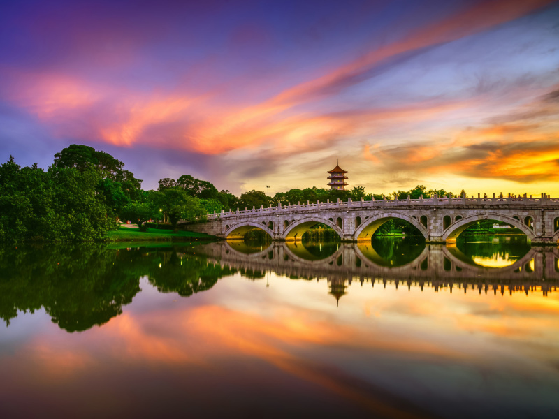 Sfondi Chinese Garden Singapore 800x600