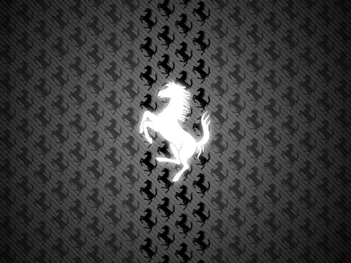 Fondo de pantalla Ferrari Logo 1152x864