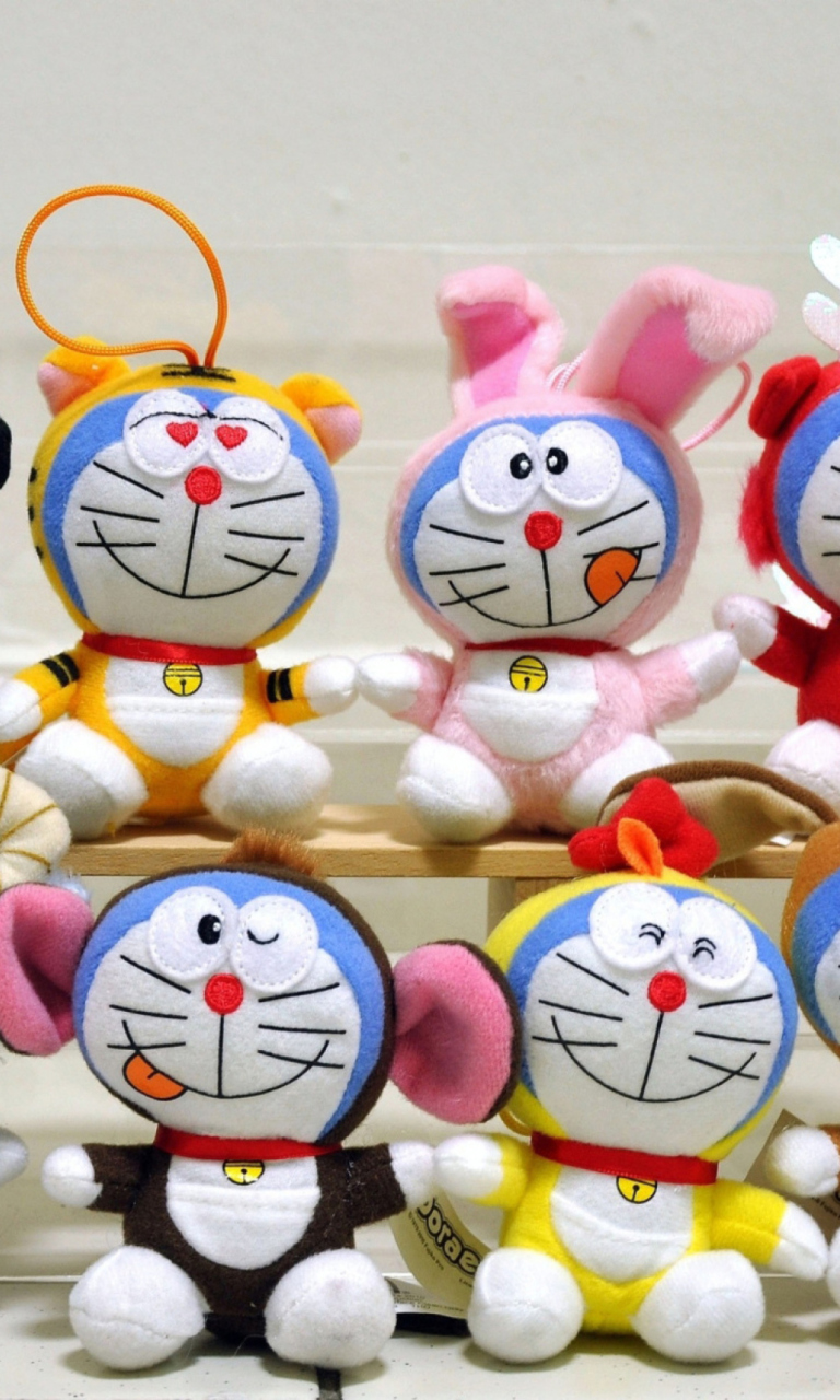 Fondo de pantalla Doraemon 768x1280