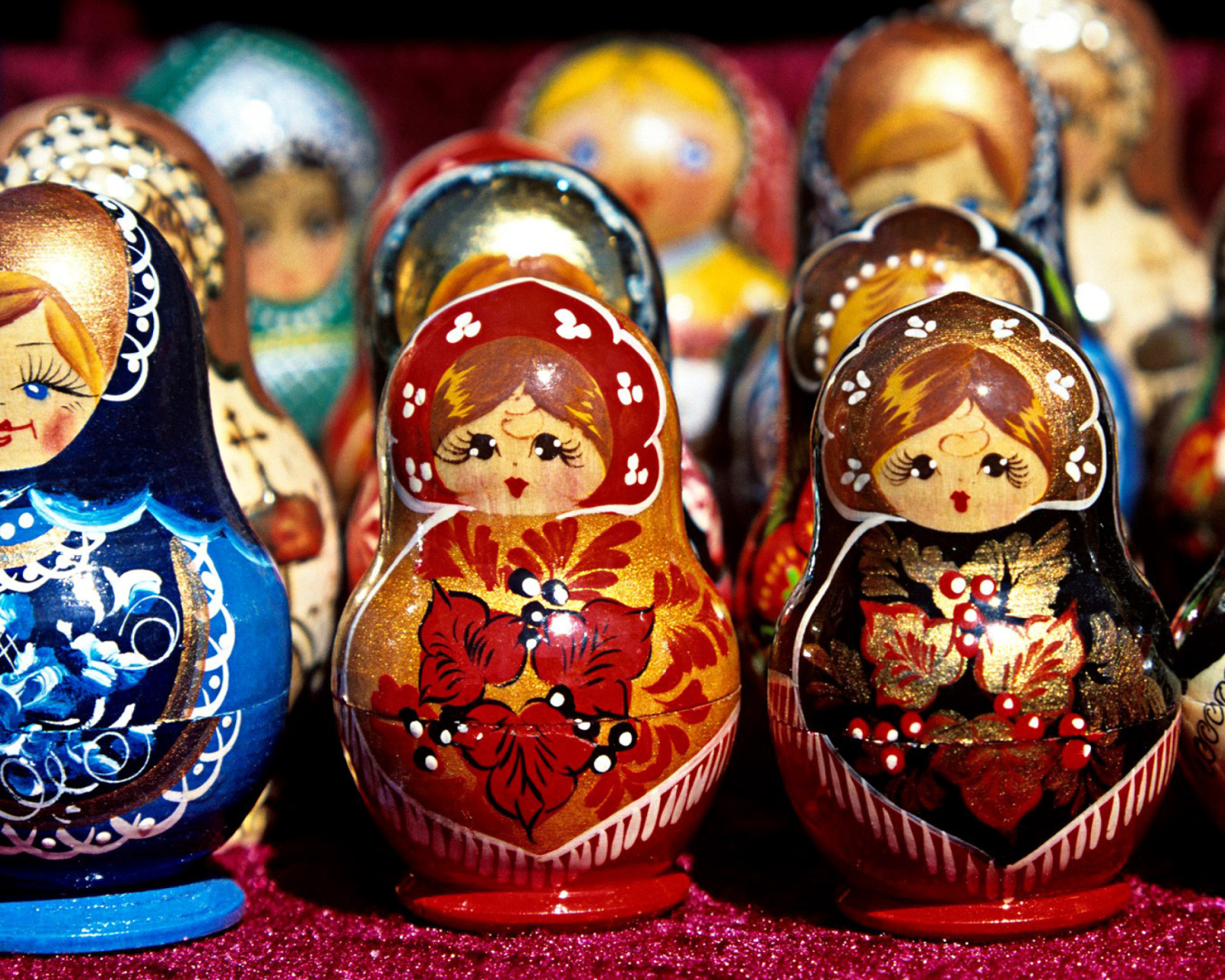 Sfondi Matryoshka   Russian Dolls 1600x1280