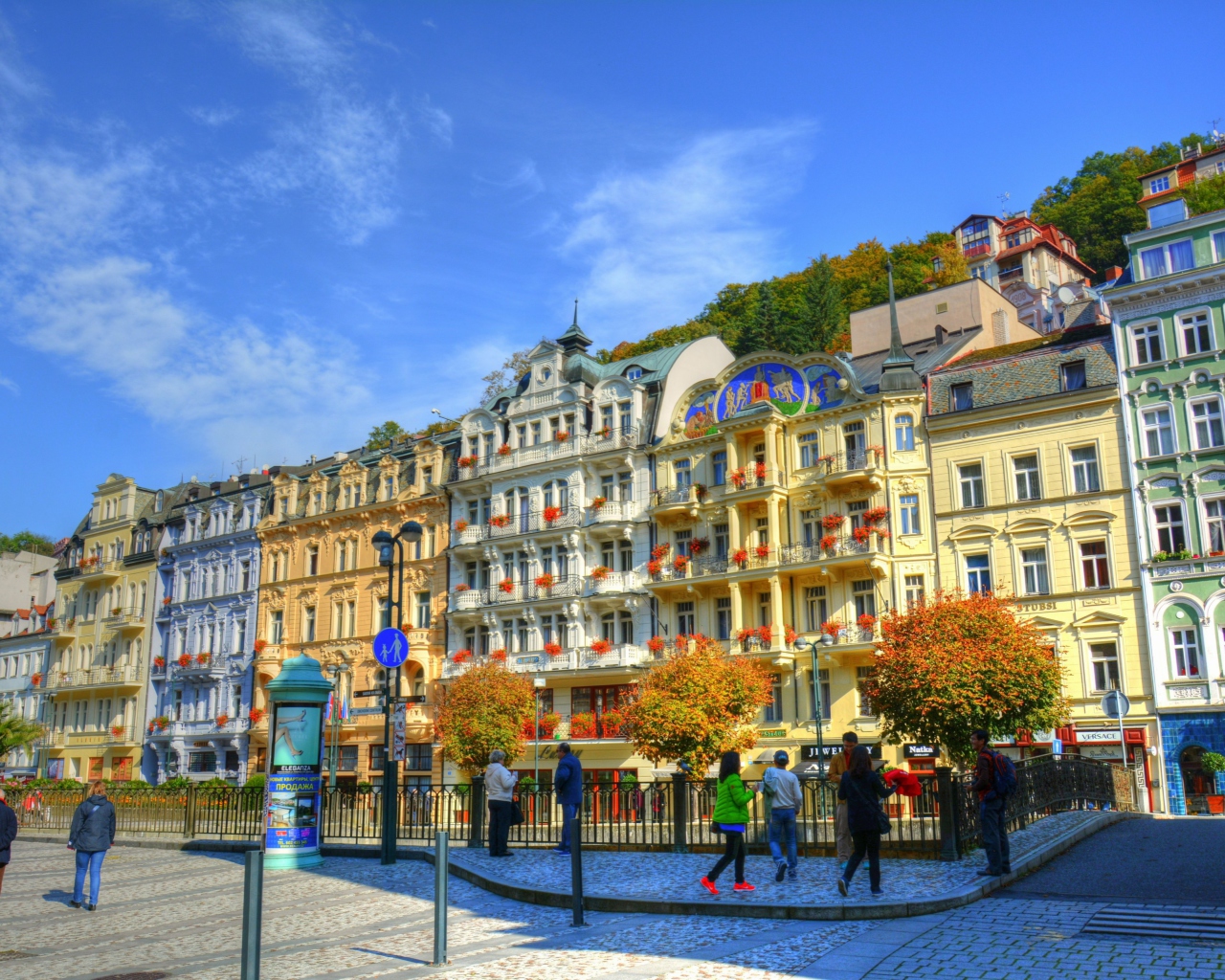 Karlovy Vary - Carlsbad wallpaper 1280x1024